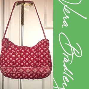 Vera Bradley red shoulder bag